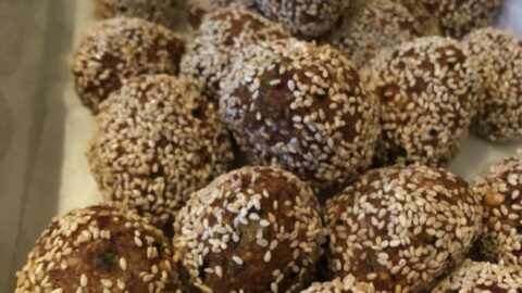 Oppskrift falafel med tang eller tare
