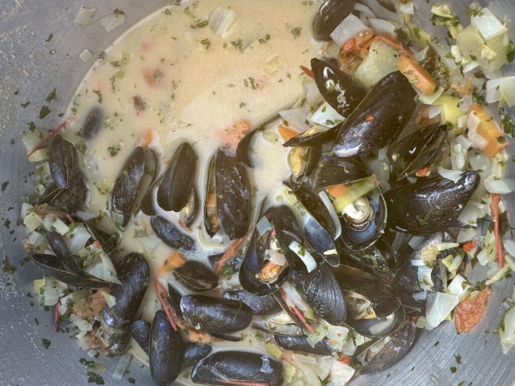 Blåskjellsuppe